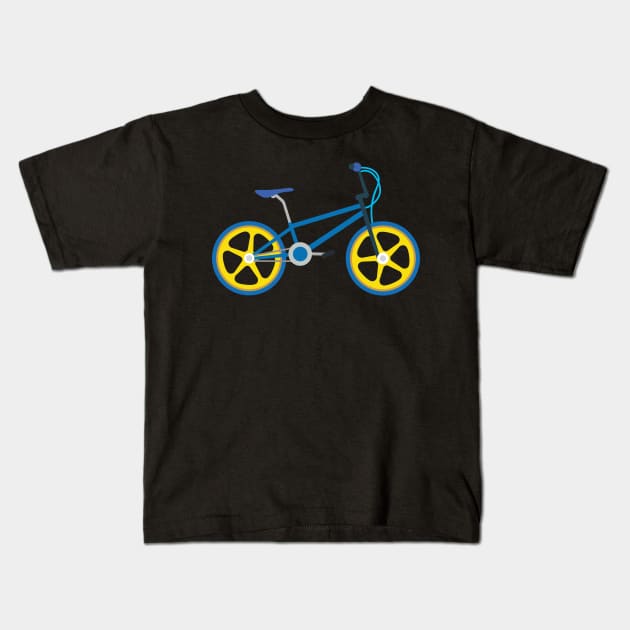 BMX Kids T-Shirt by Toby Wilkinson